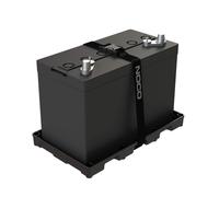 NOCO BT31S Group 31 Heavy-Duty Battery Tray for Marine, RV, Camper and Trailer Batteries, Black