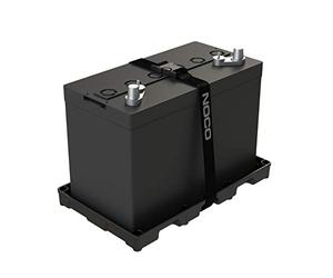 NOCO BT31S Group 31 Heavy-Duty Battery Tray for Marine, RV, Camper and Trailer Batteries, Black