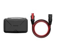 NOCO GC040 Universal EVA Protection Case for GENIUS1, GENIUS2, GENIUS5, and GENIUS10 Smart Battery Chargers & GC004 X-Connect 3-Meter Extension Cable Accessory for NOCO Genius Smart Battery Chargers
