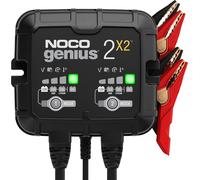NOCO GENIUS2X2 4A 2 Bank Smart Battery Charger Trickle Charger & Desulfator