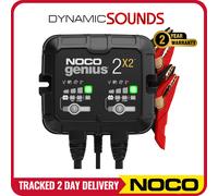 NOCO GENIUS2X2 Smart Trickle Battery Charger 6V 12V 4A Maintainer Desulfator