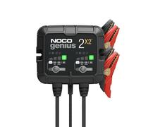 NOCO GENIUS2X2 4A 2 Bank Smart Battery Charger Trickle Charger & Desulfator