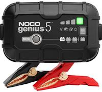 NOCO GENIUS1UK, 1-Amp Fully-Automatic Smart Charger, 6V And 12V Battery Charging