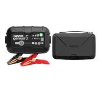 NOCO GENIUS5UK, 5A Car Battery Charger, 6V and 12V Portable Smart Charger & GC040 Universal EVA Protection Case for GENIUS1, GENIUS2, GENIUS5, and GENIUS10 Smart Battery Chargers