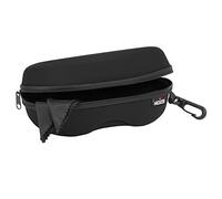 NoCry Glasses Case Hard Shell with Velvet Lining, Reinforced Zipper & Belt Clip - Protective Sunglasses or Eyeglass Case for Sunglass or Safety Glasses, Perfect Storage for Travel - For Men and Women