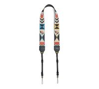 Nocs Provisions NocLoc Woven Tapestry Strap, Binocular & Camera Carry Accessory for All-Day Comfort Hold - Flora