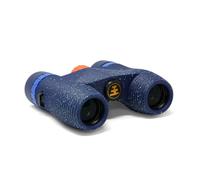 Nocs Provisions Standard Issue 10x25 Waterproof Binoculars, 10X Magnification, Bak4 Prism, Wide View Multi-Coated Lenses for Bird Watching, Hiking & Backpacking - Dusk Glow Blue LTD