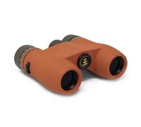 Nocs Provisions Standard Issue 8x25 Waterproof Binoculars, 8X Magnification, Bak4 Prism, Wide View Multi-Coated Lenses for Bird Watching, Hiking & Backpacking - Poppy Orange II