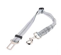 Noctilucent Elastic Adjustable Pet Vehicle Car Retractable Seat Belt Quick Release Dog Running Leash Shock Absorbing Restraints Leads Premium Nylon Webbing Heavy Duty Metal Clips Reflective Strips Eas