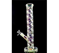 Noctilucous Glass Bong 14mm Glass Water Pipes with Thick Ice Catcher Diffuser Downstem Percolator Bongs (D#)