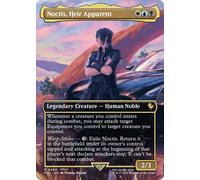 Noctis, Heir Apparent (Borderless Scene Foil) | FINAL FANTASY Commander