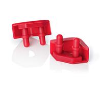 Noctua NA-SAVP5 chromax.red, Anti-Vibration Pads for 92mm & 80mm Noctua Fans (16-pack, Red)