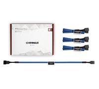 Noctua NA-SEC1 chromax.blue, 30cm Fan Extension Cable Set 4-pack