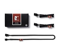 Noctua NA-SEC3, 60cm Fan Extension Cable Set 3-pack | Extenders With 4-Pin PWM Headers, Also Compatible with 3-Pin Fans, Wear and Heat Resistant Sleeving, Set of Three