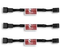 Noctua NA-SRC10, 3 Pin Low-Noise Adaptor Cables for PC fans (Black)