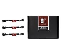 Noctua NA-SRC7, 4 Pin Low-Noise Adaptor Cables for PC fans (Black)