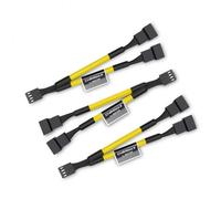 Noctua NA-SYC1 chromax.yellow Y-splitter cable set for fans - yellow