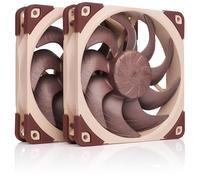 Noctua NF-A12x25 G2 PWM Sx2-PP, Dual Fan Set for Push-Pull and Side-by-Side Applications (Brown)