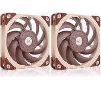 Noctua NF-A12x25 PWM, Premium Quiet Fan, 4-Pin (120mm, Brown) (Pack of 2)