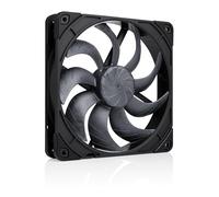 Noctua NF-A14x25 G2 PWM chromax.black, Premium-Quality Quiet 140mm PC Fan (Black)
