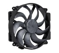 Noctua NF-A14x25r G2 PWM chromax.black, Premium-Quality Quiet Round-Frame 140mm PC Fan (Black)