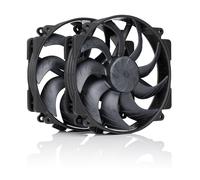 Noctua NF-A14x25r G2 PWM Sx2-PP chromax.black 140mm Dual Fans Pack