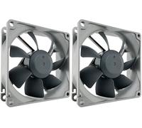 Noctua NF-R8 redux-1800, High Performance Cooling Fan, 3-Pin, 1800 RPM (80mm, Grey) (Pack of 2)