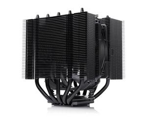 Noctua NH-D12L chromax.black Low-height CPU Cooler, Intel/AMD, 1x 120mm Fans, 20