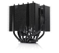 Noctua NH-D12L chromax.black, Low-Height Dual-Tower CPU Cooler (120mm, Black)