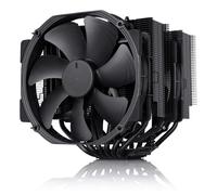Noctua NH-D15 chromax.black, Quiet High-Performance Dual Tower CPU Cooler | 168mm Height, Enthusiast-Grade Low-Noise Cooling, 6 Heatpipes, For Intel & AMD, Dual 140mm Fans, Rich Accessory Kit