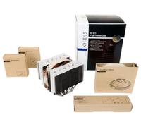 Noctua NH-D15 computer cooling system Processor Cooler 14 cm Beige, Brown, Steel