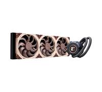 Noctua NL-LC1-42 420mm AIO Hydro CPU Cooler, Black / Brown, 3 x NF-A14x25 G2, NL