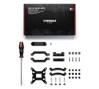 Noctua NM-M1-MP78 chromax.black, Multi-Socket High-Performance Mounting Kit | Supports AM5/AM4 and LGA1851/LGA1700/LGA1200, for Noctua Coolers with 78mm Mounting Pitch, Torx T20 Screwdriver Included