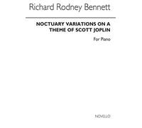 Noctuary Variations On A Theme Of Scott Joplin For Piano