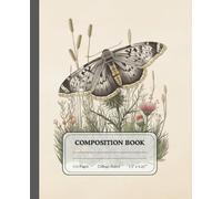 Nocturnal Beauty | Vintage Moth Lover Notebook | College Ruled Writing Journal for Everyday Use: Perfect companion for capturing notes, ideas, and thoughtful moments