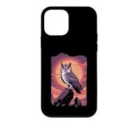 Nocturnal Hunter Great Horned Owl Case for iPhone 12 mini