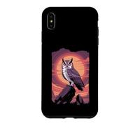 Nocturnal Hunter Great Horned Owl Case for iPhone XS Max