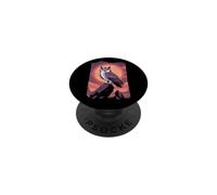 Nocturnal Hunter Great Horned Owl PopSockets Adhesive PopGrip