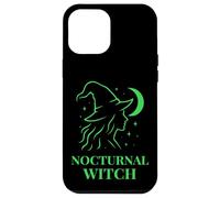 Nocturnal Witch Moon Magic Silhouette Witchcore Style Case for iPhone 12 Pro Max