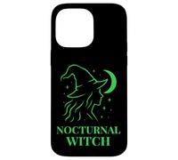 Nocturnal Witch Moon Magic Silhouette Witchcore Style Case for iPhone 14 Pro Max