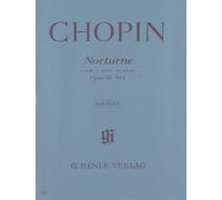 Nocturne c minor op. 48/1 piano Chopin G. Henle Verlag Paperback
