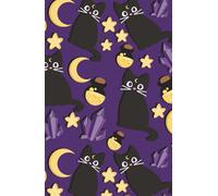 Nocturne Elixir No. 17 - Midnight Witch Journal | Dark Aesthetic Notebook | Hex & Hue Pixel Apothecary | 200 Lined Pages | 8.5×5.5” Cream Paper | Gothic Celestial Journal