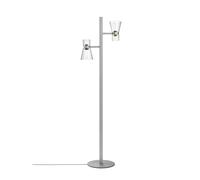 Nocturne F2 Cone Floor Lamp Silver