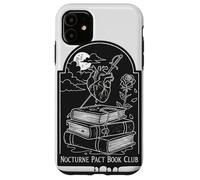 Nocturne Pact Book Club Gothic Dark Academia Reader Case for iPhone 11
