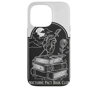 Nocturne Pact Book Club Gothic Dark Academia Reader Case for iPhone 13 Pro