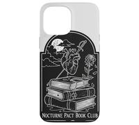 Nocturne Pact Book Club Gothic Dark Academia Reader Case for iPhone 13 Pro Max