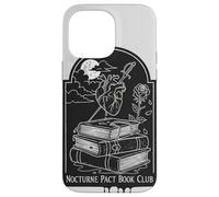 Nocturne Pact Book Club Gothic Dark Academia Reader Case for iPhone 14 Pro Max