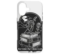 Nocturne Pact Book Club Gothic Dark Academia Reader Case for iPhone 17