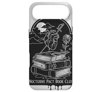 Nocturne Pact Book Club Gothic Dark Academia Reader Case for iPhone Air