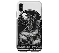 Nocturne Pact Book Club Gothic Dark Academia Reader Case for iPhone XS Max